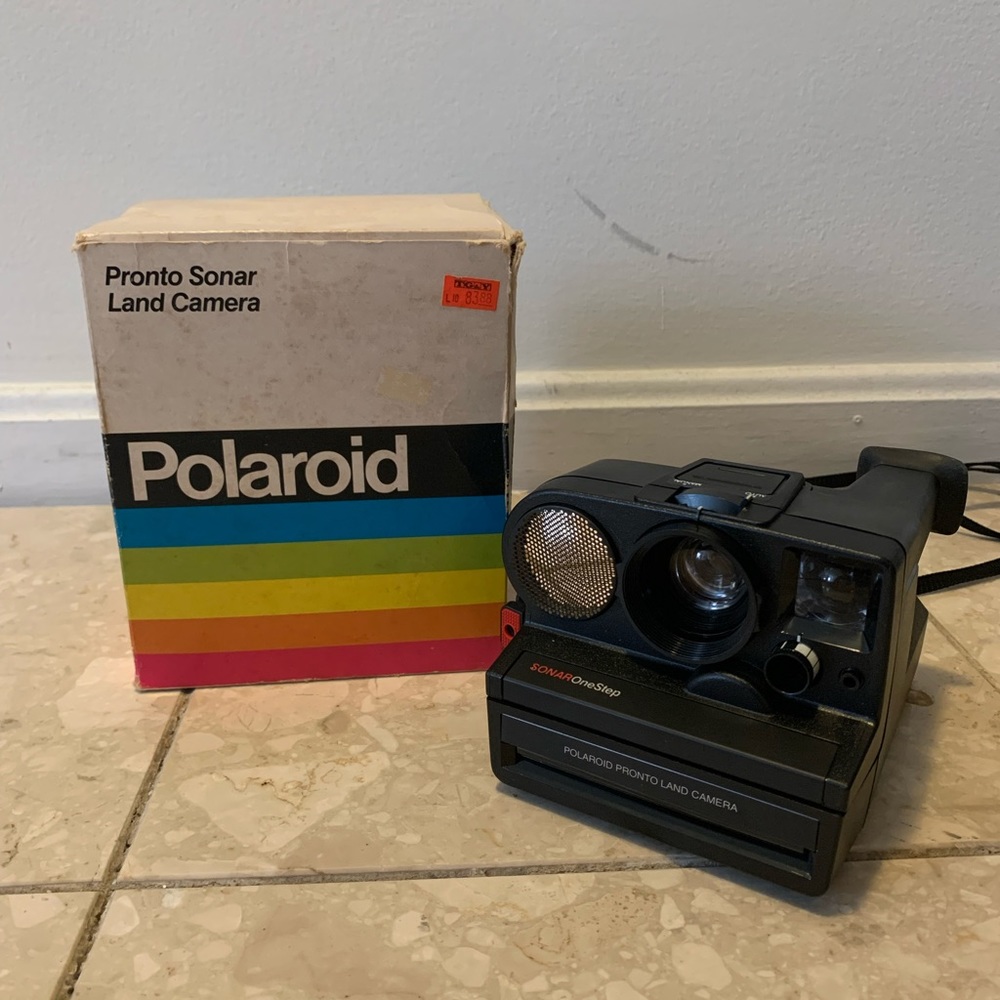 Vintage Polaroid Sonar Land Camera